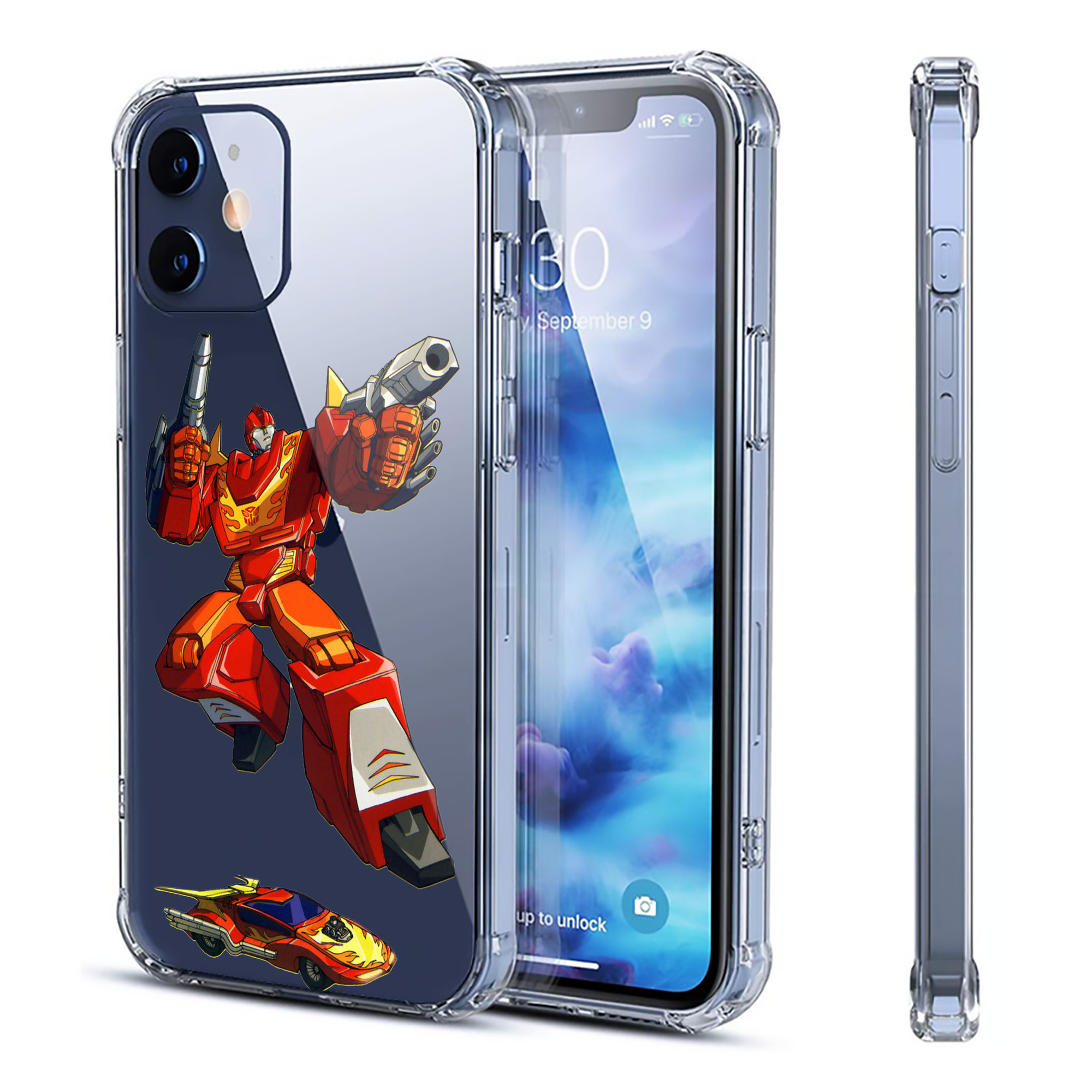 （画像用）  【iPhone 12シリーズ対応】透明スマホケース（クリアソフトケース）